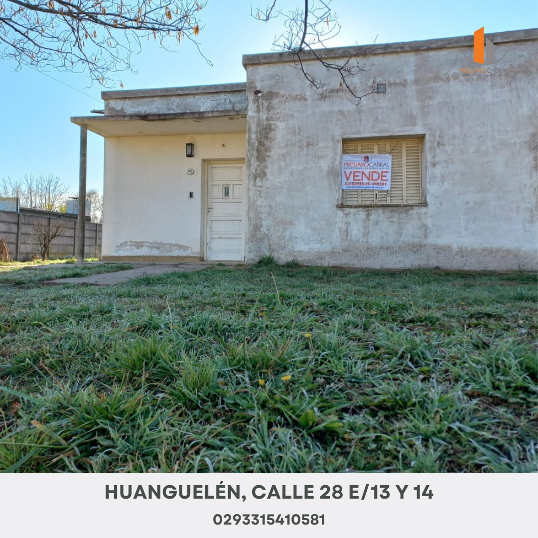 Huanguelén, Calle 28 e/13 y 14